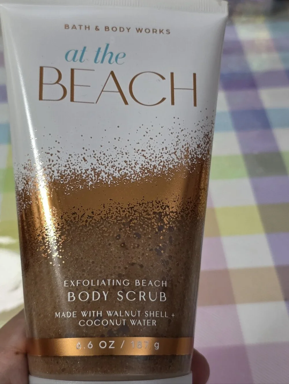 Bath Body Works At The Beach Exfoliating Body Scrub with Walnut Shells NEW RARE